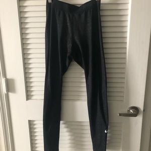 Nike Metallic Snake Skin Fleece Dri- Fit Leggings